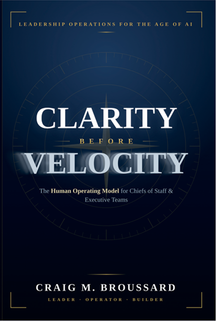 Clarity Before Velocity book cover